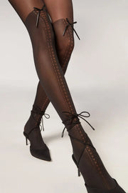 Medias Longuette Efecto Bota