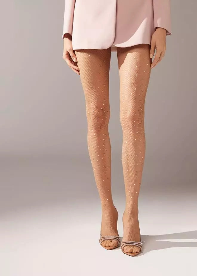 Fishnet con Piedritas