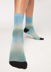 Calcetas Degradado Glitter