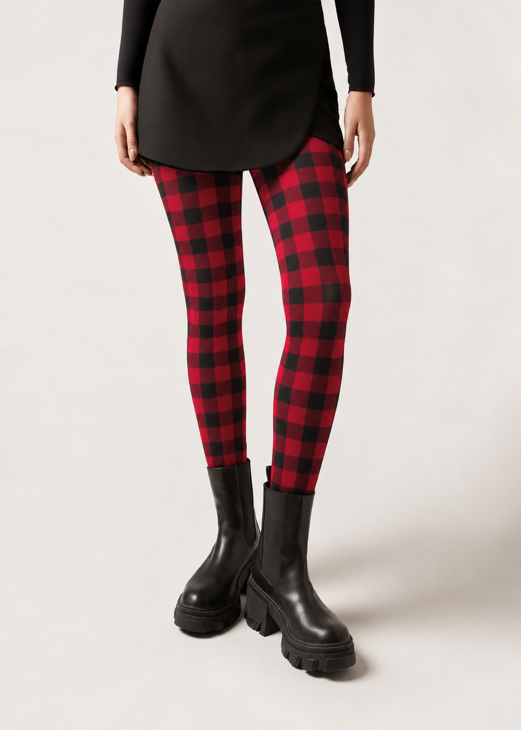 Medias Gingham