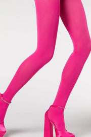 Medias Fucsia Opacas