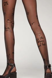 Medias "Love Flock"